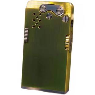 圣哥原创精工纯铜钛合金机械龙舌战甲拿骚自动弹射防风煤油打火机