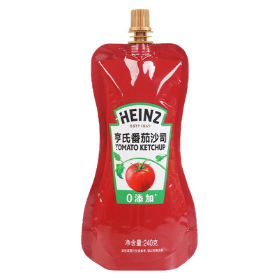 亨氏番茄酱0脂肪320g*3袋沙拉酱