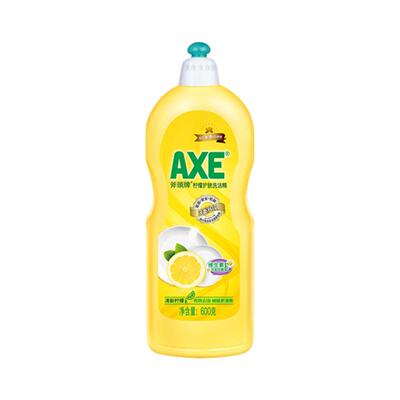 AXE斧头牌柠檬洗洁精按压家庭装小支洗果蔬家用清洁剂