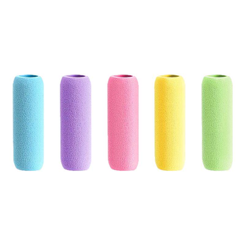 【5个仅3.9元】5色海绵笔握护手