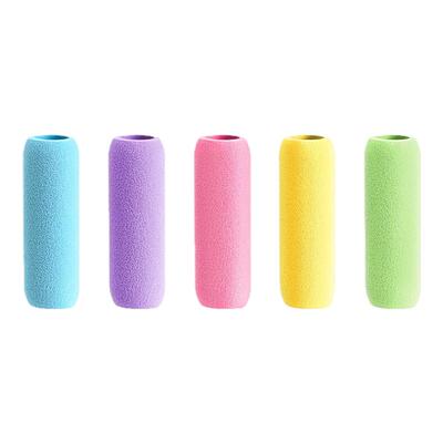 【5个仅3.9元】5色海绵笔握护手