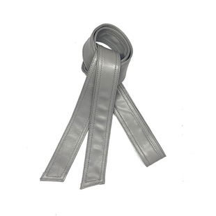 红花银桦 双面折边双线绵羊皮腰带 4X170厘米 多种颜色可选