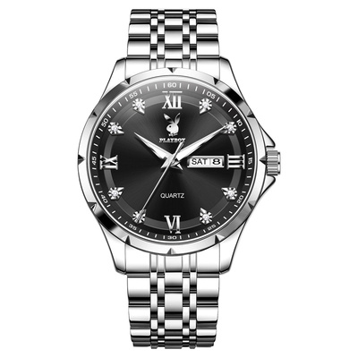 正品名牌男士手表防水夜光石英表