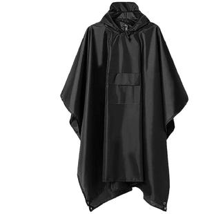 户外斗篷雨衣成人登山徒步露营全身防暴雨多功能天幕三合一雨披