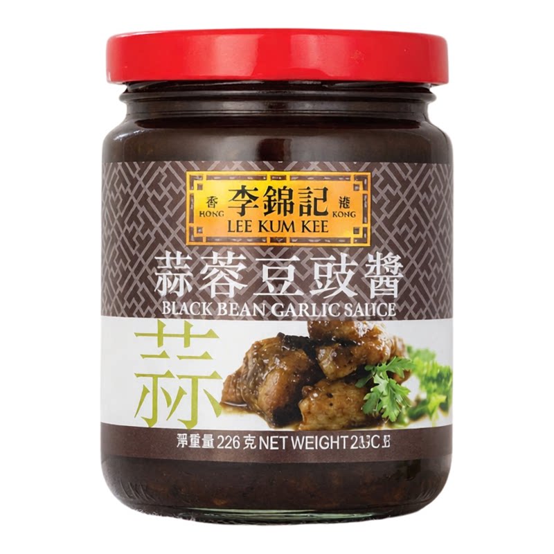 李锦记香港蒜蓉豆豉酱226g*2烹饪蒸排骨爆炒牛肉烧肉酱料炒菜炒肉