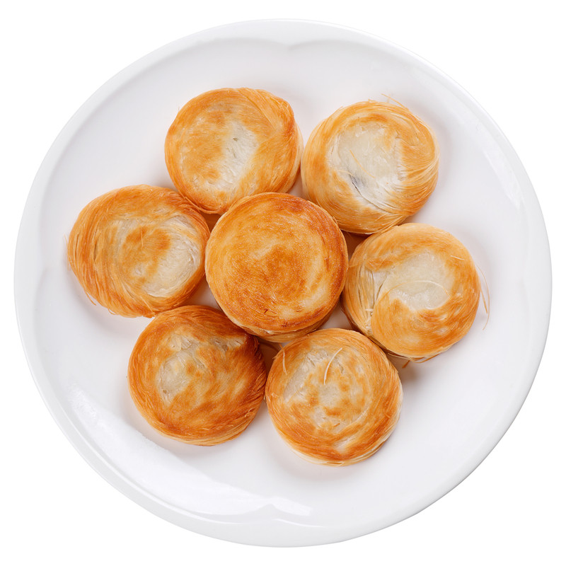 金丝饼千丝拉丝油炸盘丝饼小吃