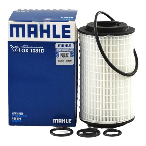 马勒OX1081D适配M272奔驰GLK300 R300 E300 ML350 S350机油滤清器
