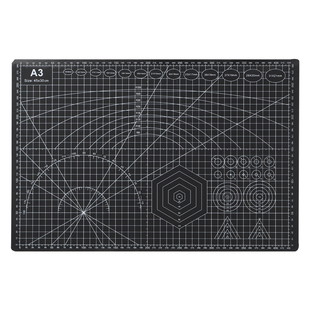 A3切割垫板大号手工垫板a2桌面刻板自愈学生用写字画画美工裁纸广告工作手帐A5绿色桌垫a4防割垫模型雕刻版a1