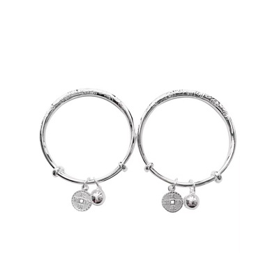 正生银饰S999足银手镯