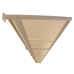 钢膜结构挡雨棚窗台屋檐遮阳防水靠墙停车棚浩达家用定制小型棚子