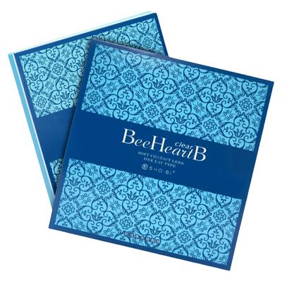 Beeheartb隐形近视眼镜日抛30片*2盒蜜心妍水润天天抛隐形官方授