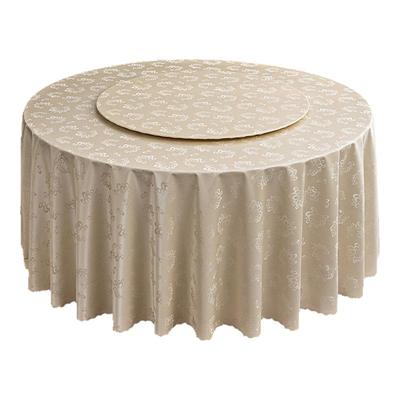 家用高级感餐桌转盘套圆桌布