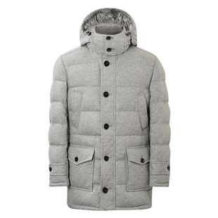 【90白鸭绒】CULTUM防寒N3B羽绒夹克连帽羽绒服男冬2024新款外套