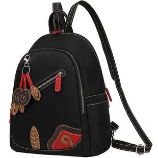 2026新款双肩包女防水牛津布大容量轻便大包多功能旅行双肩包胸包