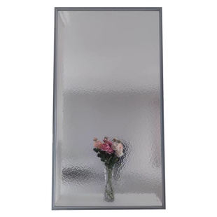 海棠花玻璃满洲窗彩色中式复古钢化压花艺术玻璃门窗客厅屏风定制