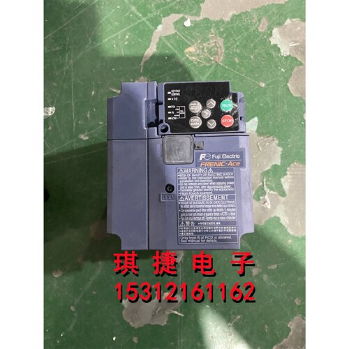 议价拆机富士E2S变频器FRN0004E2S4C380v1.5kw成色漂亮包好