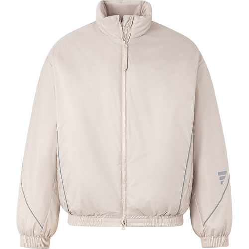 Adidas/阿迪达斯正品2024男士反光条宽松休闲立领棉服JY0212