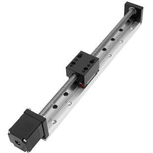 FUYU丝杆滑台微型梯形步进电机直线导轨滑台线性丝杆滑台模组