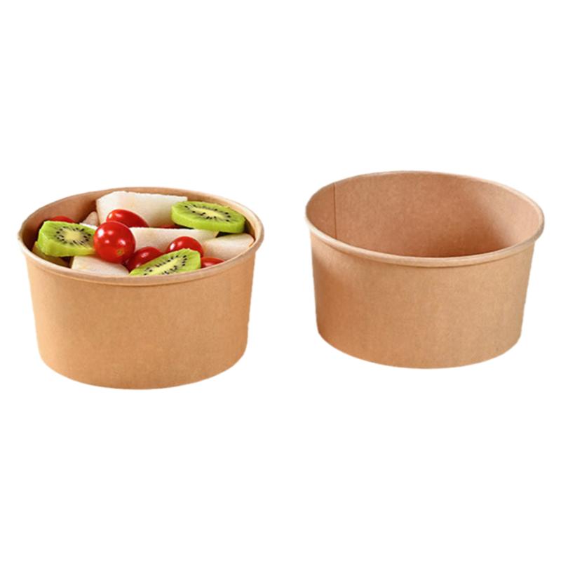 高级食品级牛皮纸餐具三件套装