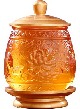 心经供水杯供佛供财神爷水杯招财