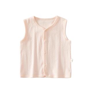 婴儿马甲春季薄款小月龄宝宝衣服背心外穿a类6婴幼儿女宝坎肩66码