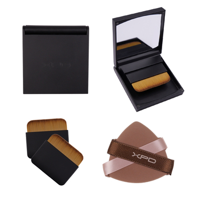 10秒上妆小胖丁便携魔方一字型粉底刷专用扁平头无痕不吃化妆液刷