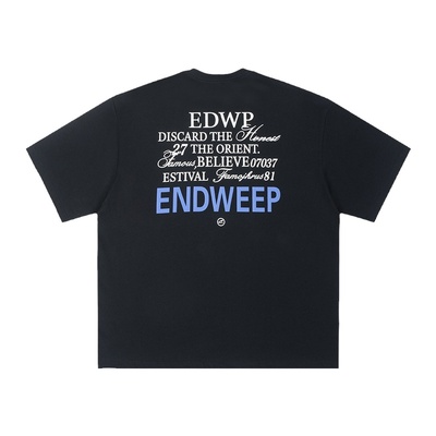 【Endweep官方店】混合字体短袖