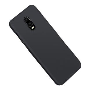 适用一加6手机壳oneplus6T新款磨砂超薄A6010硅胶1+6t保护套plus男一加六A6000女1十6全包防摔钢化膜软壳黑色