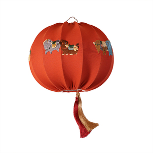 马年新年灯笼新款2026年挂饰阳台庭院树上大门口一对过年春节装饰