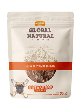麦富迪狗狗零食鸭肉干磨牙棒
