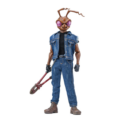 1/12方大头6寸romankey无界蚂蚁阿巳3.0bjd北冥12分娃衣牛仔马甲