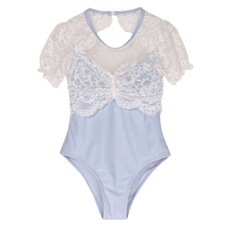 IVYHOUSE女童浪漫蕾丝形体服