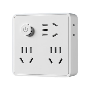 家用多功能转换器插座usb排插电源插排小夜灯多孔插板插座带开关