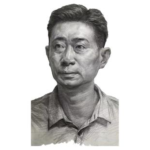 素描画像帮人代画手绘画彩铅画人物肖像画头像画真人油画手绘定制