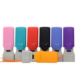 姓名章护士自动按压式伸缩扣个人名字小号签字章子便携签名私章刻