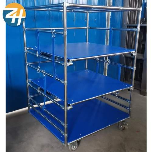 厂家批发不锈钢置物架 车间工厂仓库工具可移动不锈钢置物货架