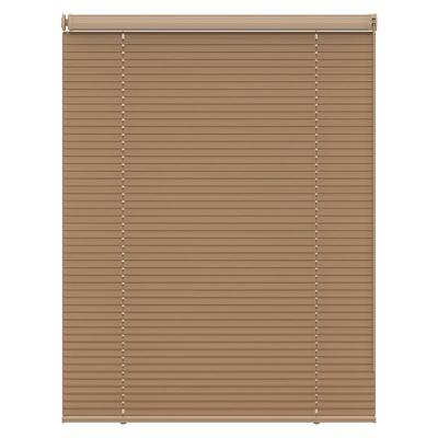 免打孔百叶窗帘仿木纹muanna遮光