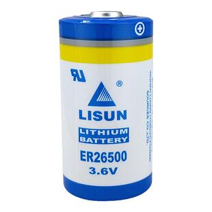 力兴锂电池 ER26500  2号C型 3.6V 温控仪流量计 PLC燃气表电池