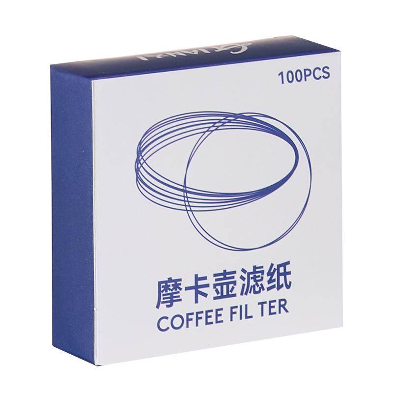 圆形咖啡过滤纸,咖啡机手柄专用