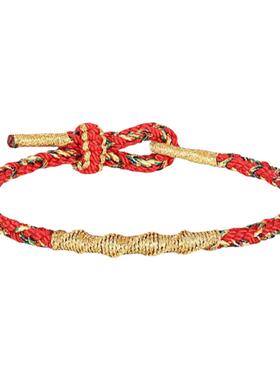 普陀山本命年太岁本命佛红绳手链