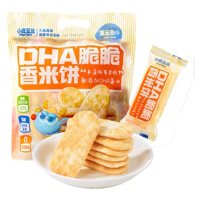 小鹿蓝蓝雪饼仙贝儿童零食