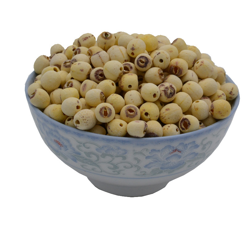 张大爷种的农家磨皮白莲子无硫无芯干货莲子非湘莲子散装250g