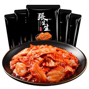 张生生正宗韩式泡菜450g*5袋东北辣白菜下饭菜小咸菜酱菜开味菜