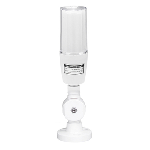 一体三色灯LED报警器数控机床设备指示灯信号12单层警示灯24V220V