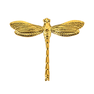 高端法式柜门拉手大全衣柜轻奢金色蜻蜓创意把手衣帽间柜子手柄