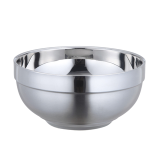 304不锈钢碗食品级双层保温大号成人家用儿童防烫隔热吃饭碗刻字