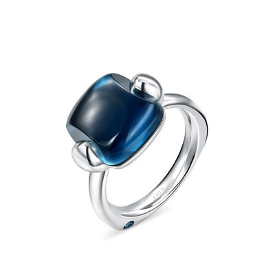 enzoVAVA系列18K金托帕石戒指