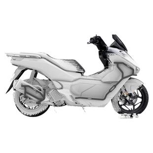 适用于五羊本田NWG150防摔护杠保险杠排气护杠保护后靠背改装配件