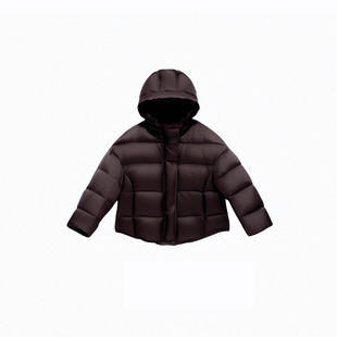 女童三防羽绒服2025新款儿童冬季洋气韩版保暖面包服90白鸭绒外套