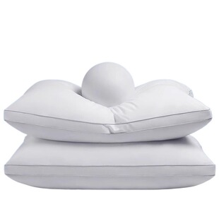 五星级酒店枕头不塌陷不变形枕芯一对男士家用单人一只装成人高枕